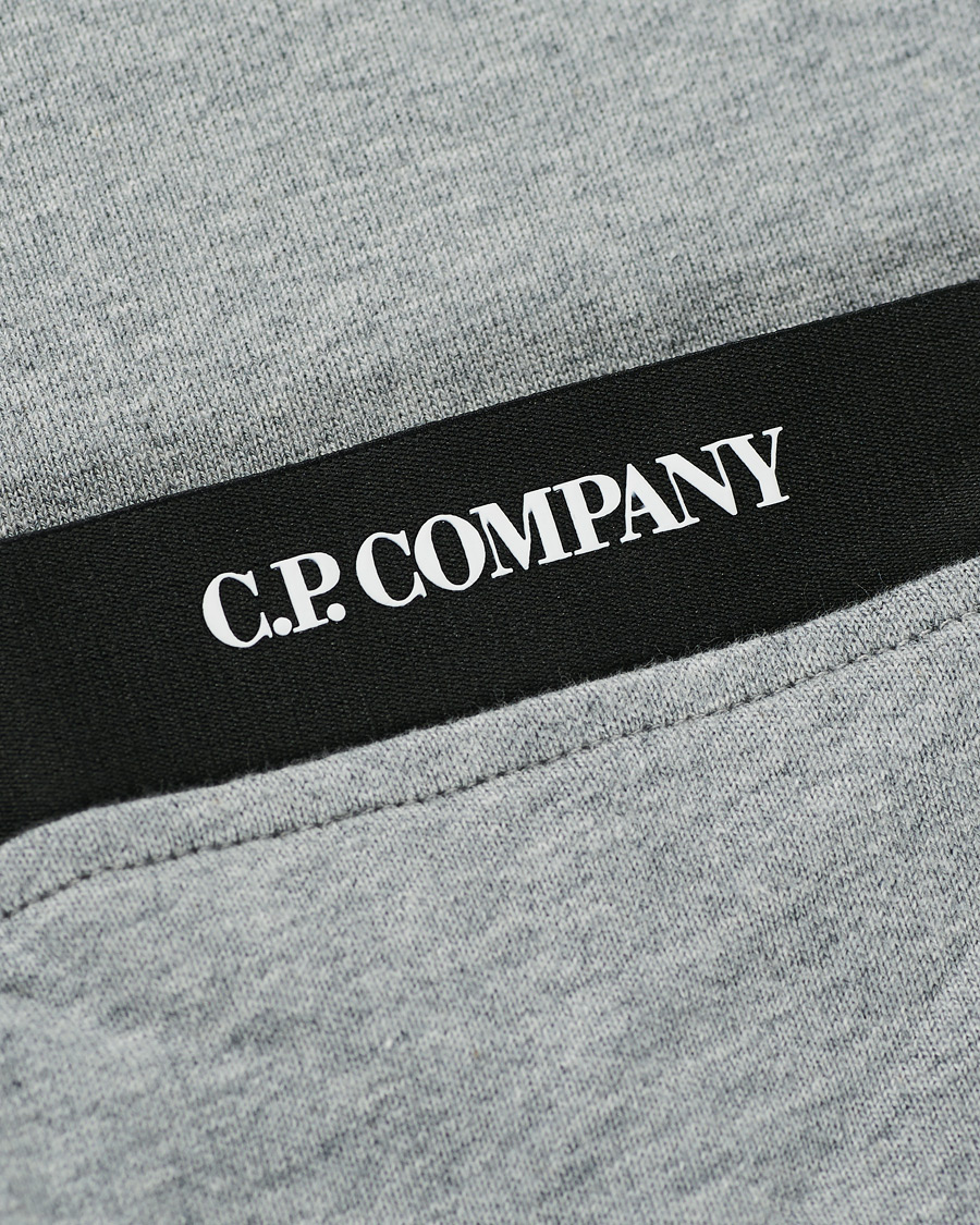Herre | Gensere | C.P. Company | Hooded Lens Sweatshirt Grey