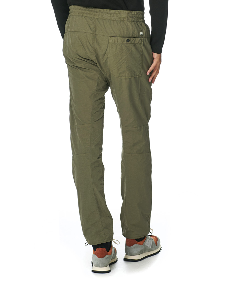 Herre | Bukser | C.P. Company | Flat Nylon Cargo Pants Green