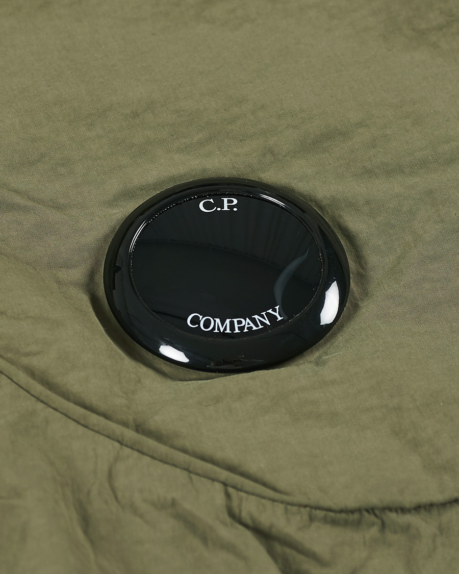 Herre | Bukser | C.P. Company | Flat Nylon Cargo Pants Green
