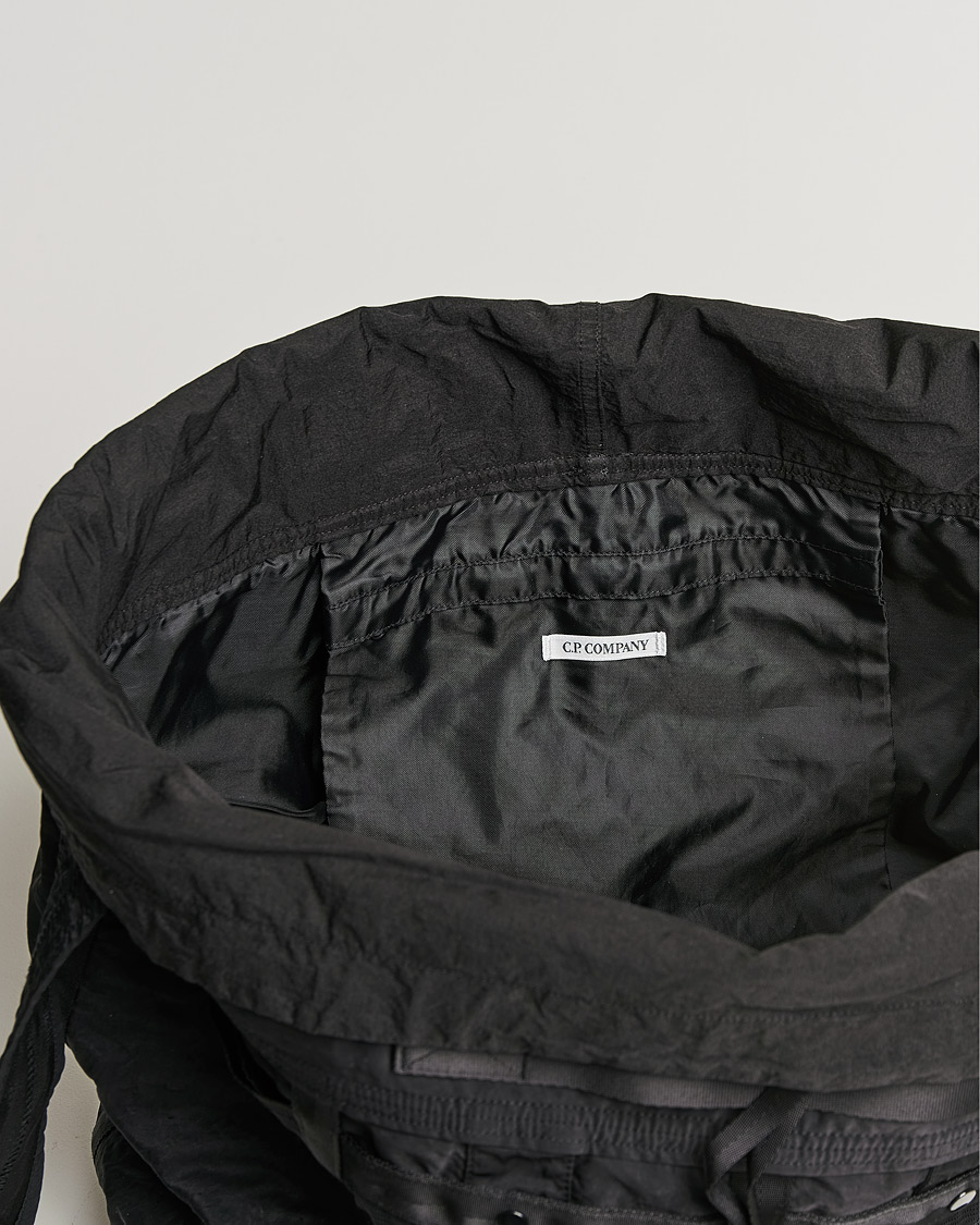 Herre | C.P. Company Nylon B Large Tote Bag Black | C.P. Company | Nylon B Large Tote Bag Black