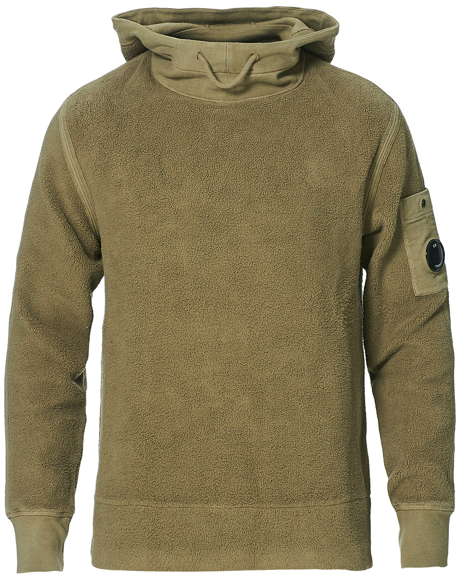 Herre | Gensere | C.P. Company | Polar Fleece Hoodie Olive