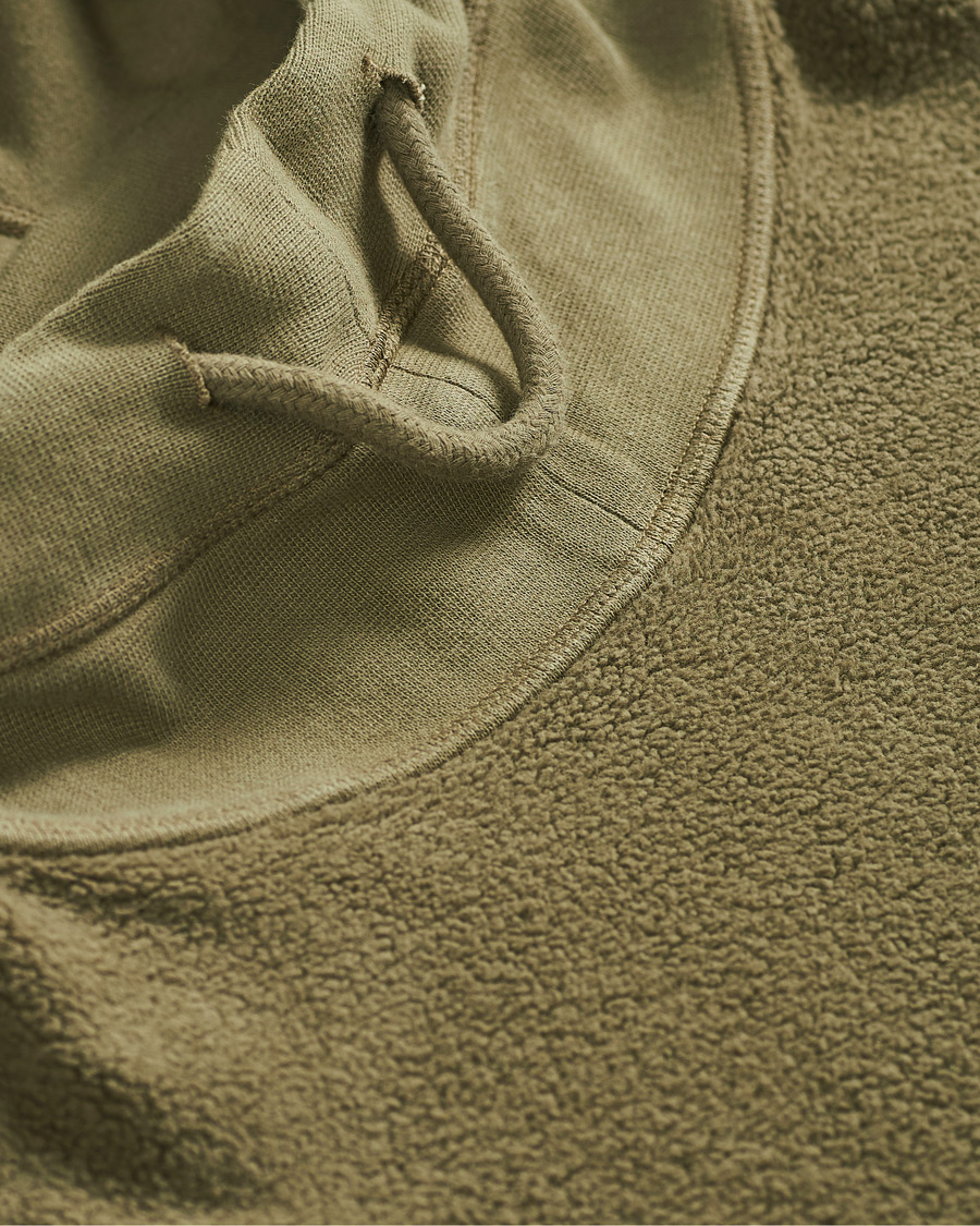 Herre | Gensere | C.P. Company | Polar Fleece Hoodie Olive