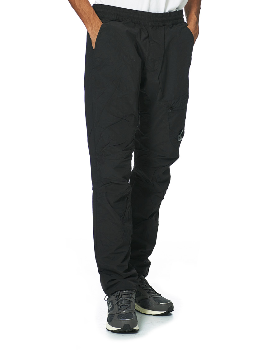 Herre | Bukser | C.P. Company | Flatt Nylon Lens Track Pants Black