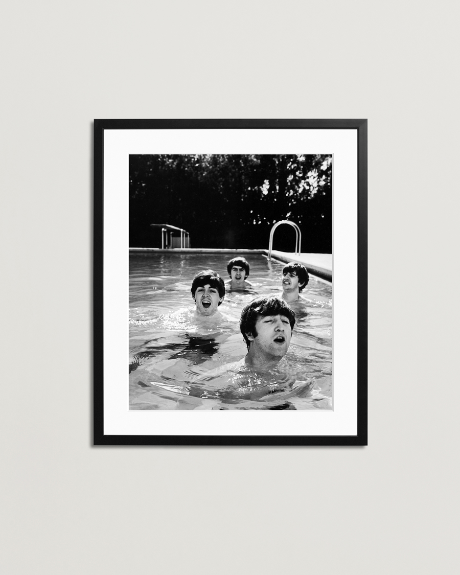 Herre | Bilder | Sonic Editions | Framed Beatles Taking A Dip