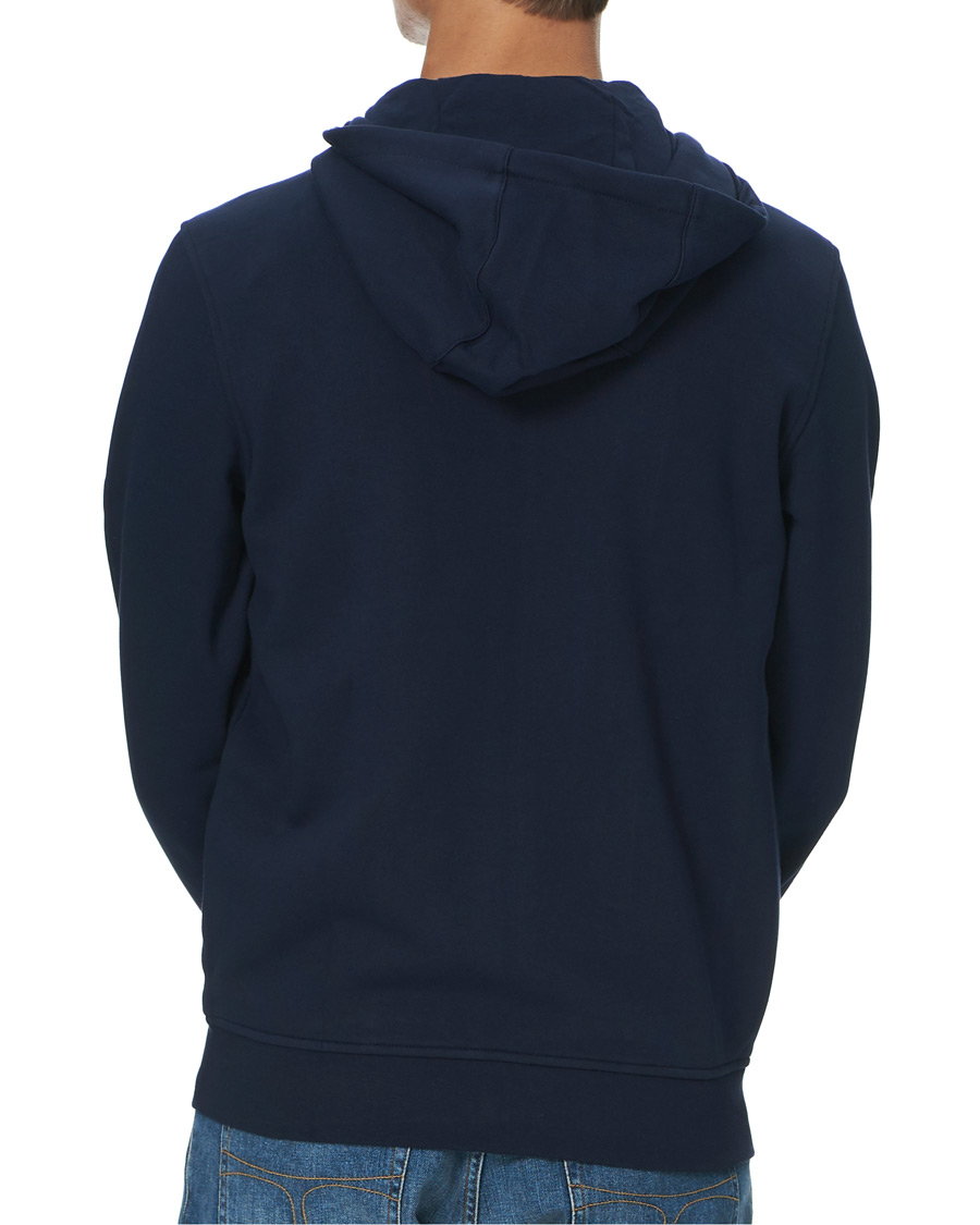 Herre | Gensere | Lacoste | Full Zip Hood Navy