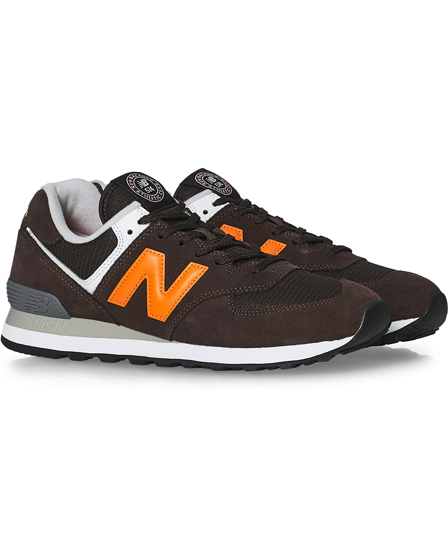 Herre | New Balance 574 Sneaker Black Coffee | New Balance | 574 Sneaker Black Coffee