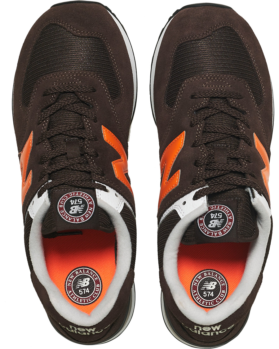 Herre | New Balance 574 Sneaker Black Coffee | New Balance | 574 Sneaker Black Coffee