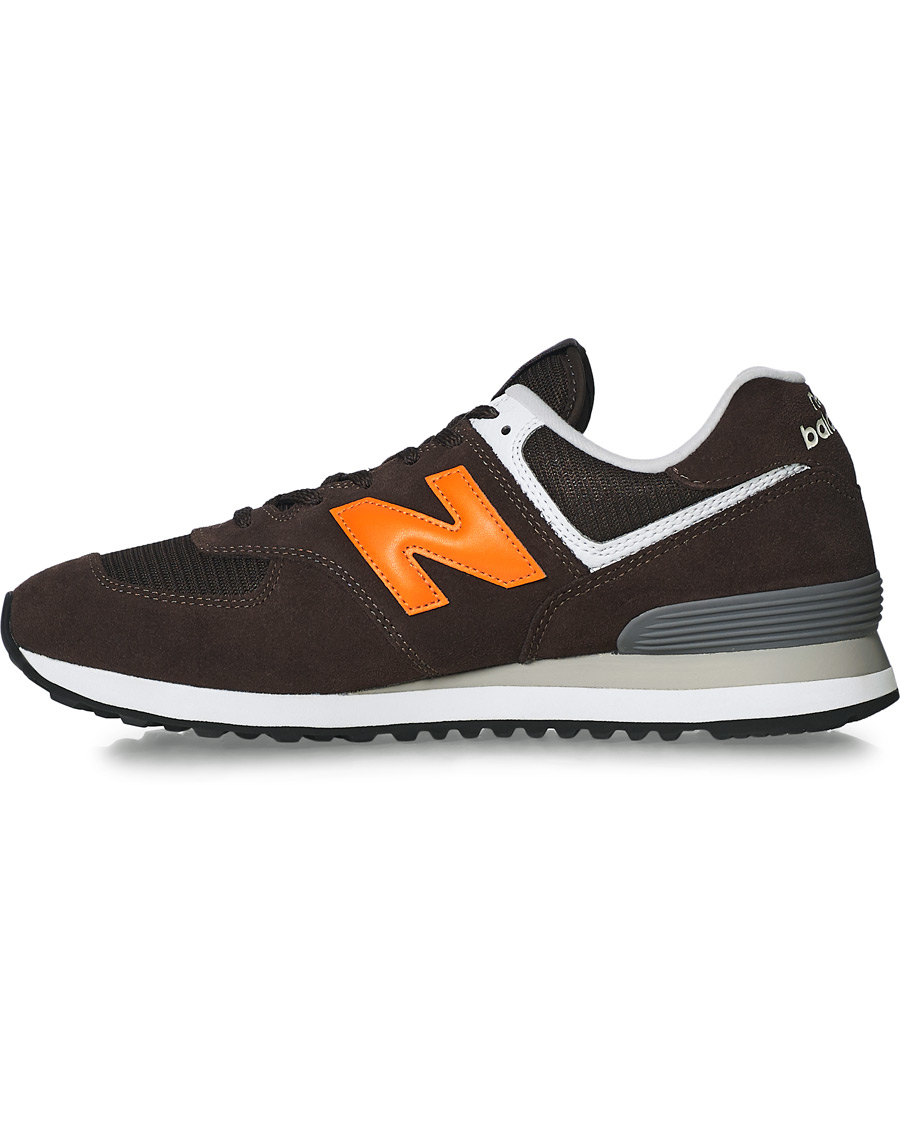 Herre | New Balance 574 Sneaker Black Coffee | New Balance | 574 Sneaker Black Coffee