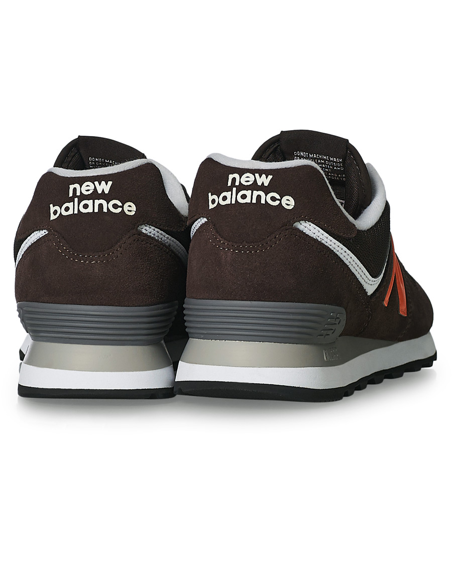 Herre | New Balance 574 Sneaker Black Coffee | New Balance | 574 Sneaker Black Coffee