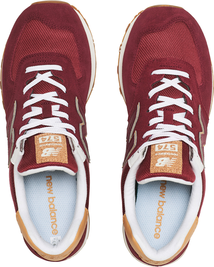 Herre | New Balance 574 Sustainability Sneaker Burgundy | New Balance | 574 Sustainability Sneaker Burgundy
