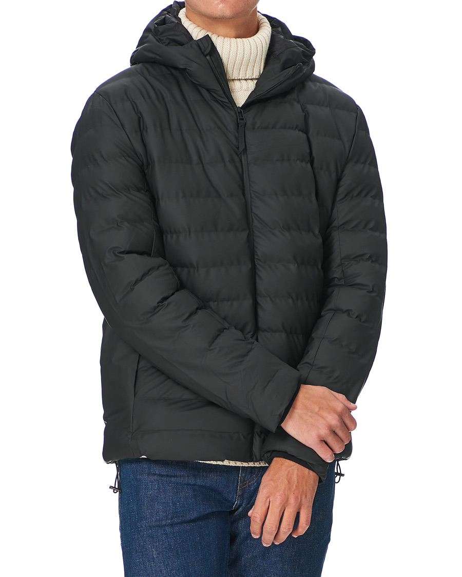 Herre | Jakker | RAINS | Waterproof Trekker Hooded Jacket Black