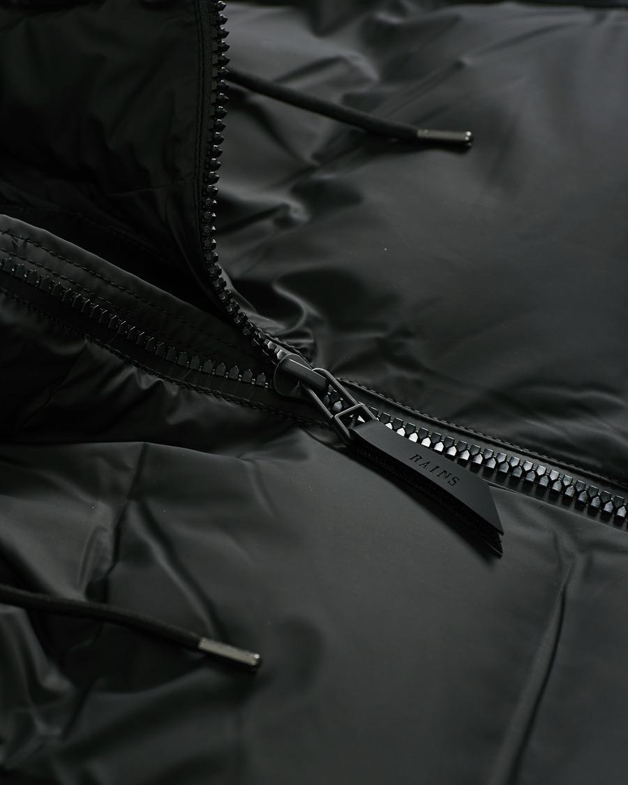 Herre | Jakker | RAINS | Waterproof Long Puffer Jacket Black