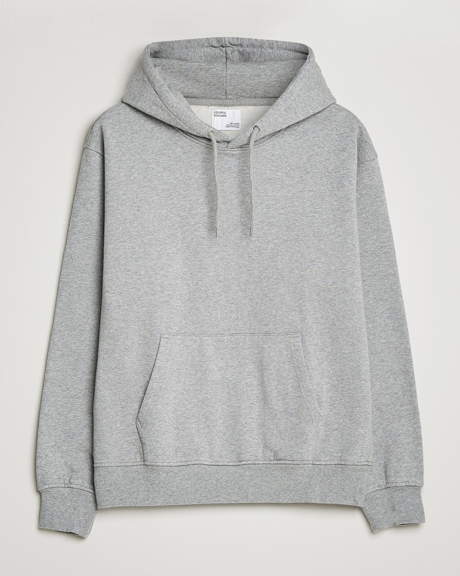 Herre | Gensere | Colorful Standard | Classic Organic Hood Heather Grey