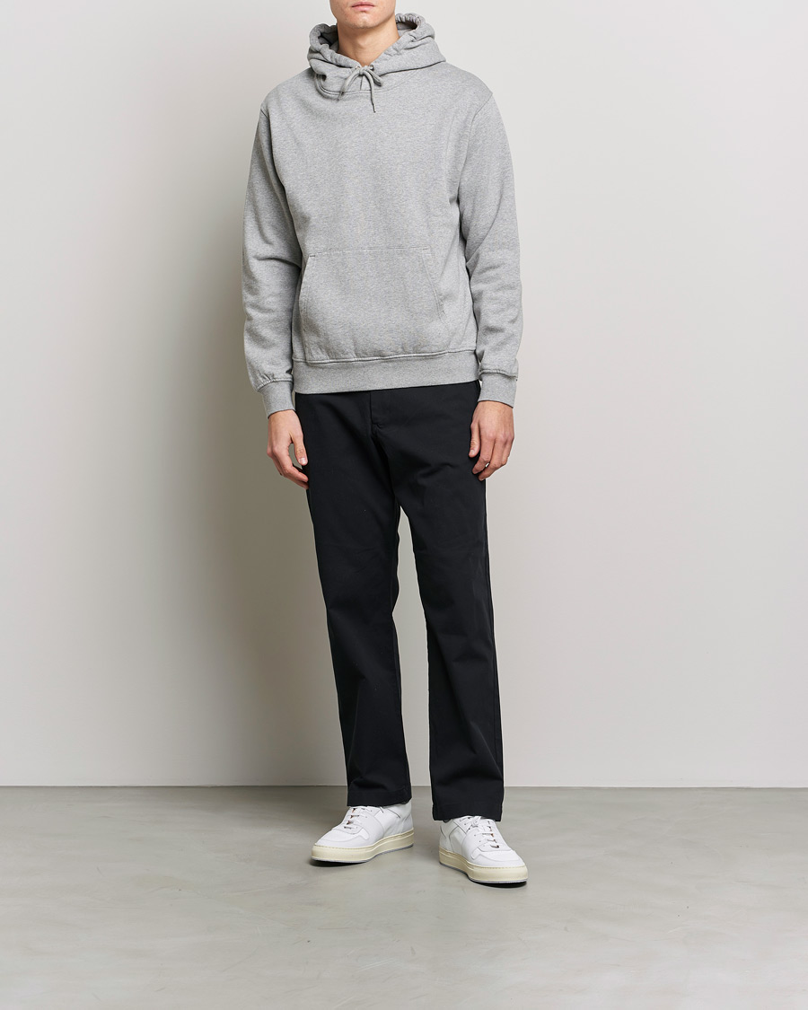 Herre | Gensere | Colorful Standard | Classic Organic Hood Heather Grey