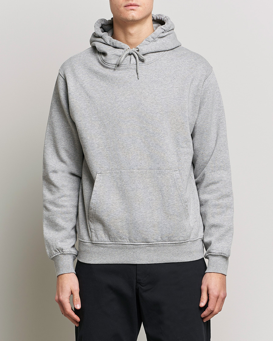 Herre | Hettegensere | Colorful Standard | Classic Organic Hood Heather Grey