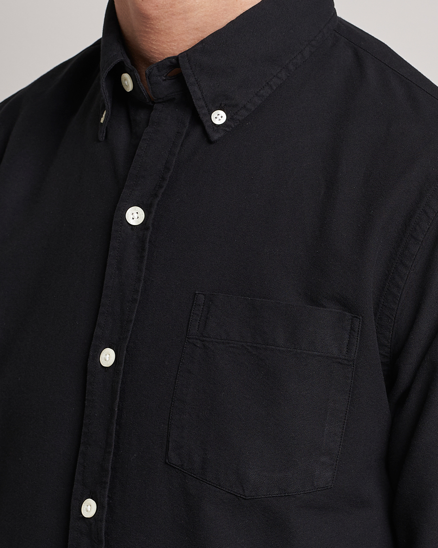 Herre | Skjorter | Colorful Standard | Classic Organic Oxford Button Down Shirt Deep Black