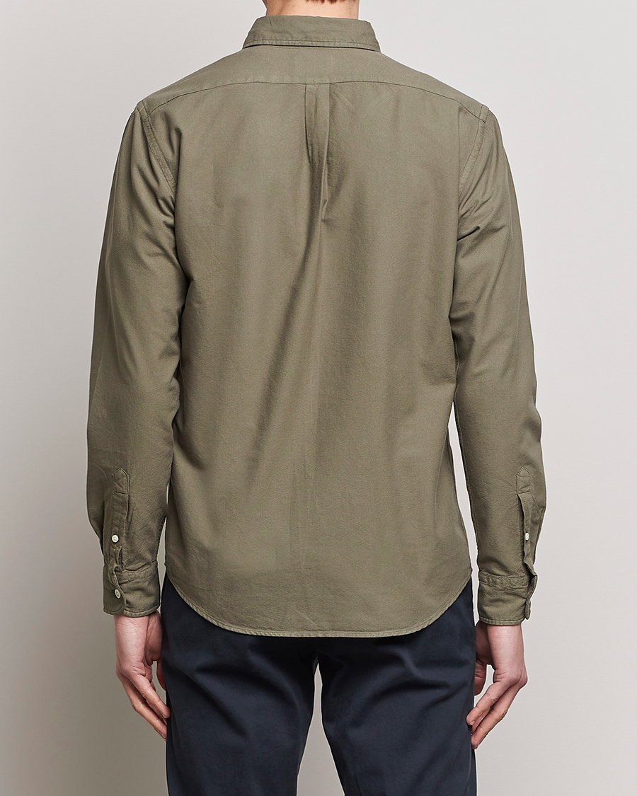 Herre | Skjorter | Colorful Standard | Classic Organic Oxford Button Down Shirt Dusty Olive