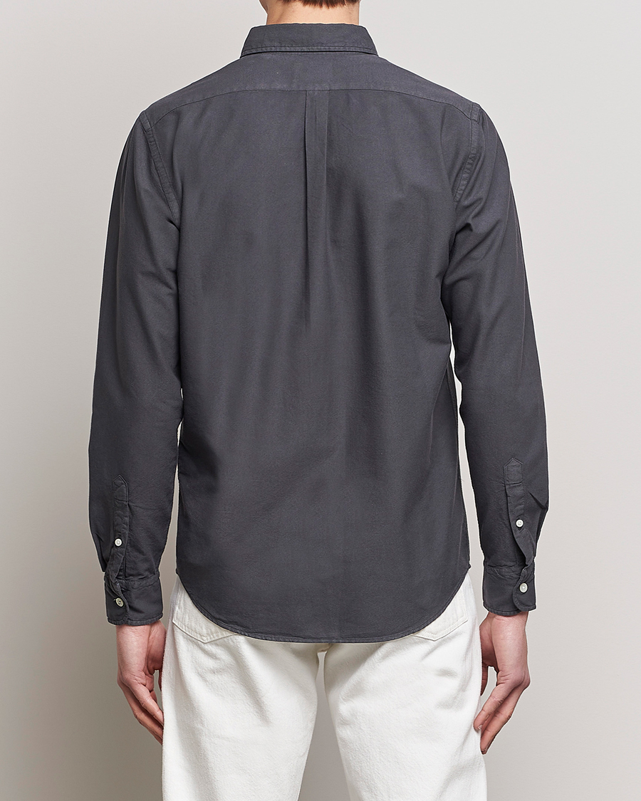Herre | Skjorter | Colorful Standard | Classic Organic Oxford Button Down Shirt Lava Grey