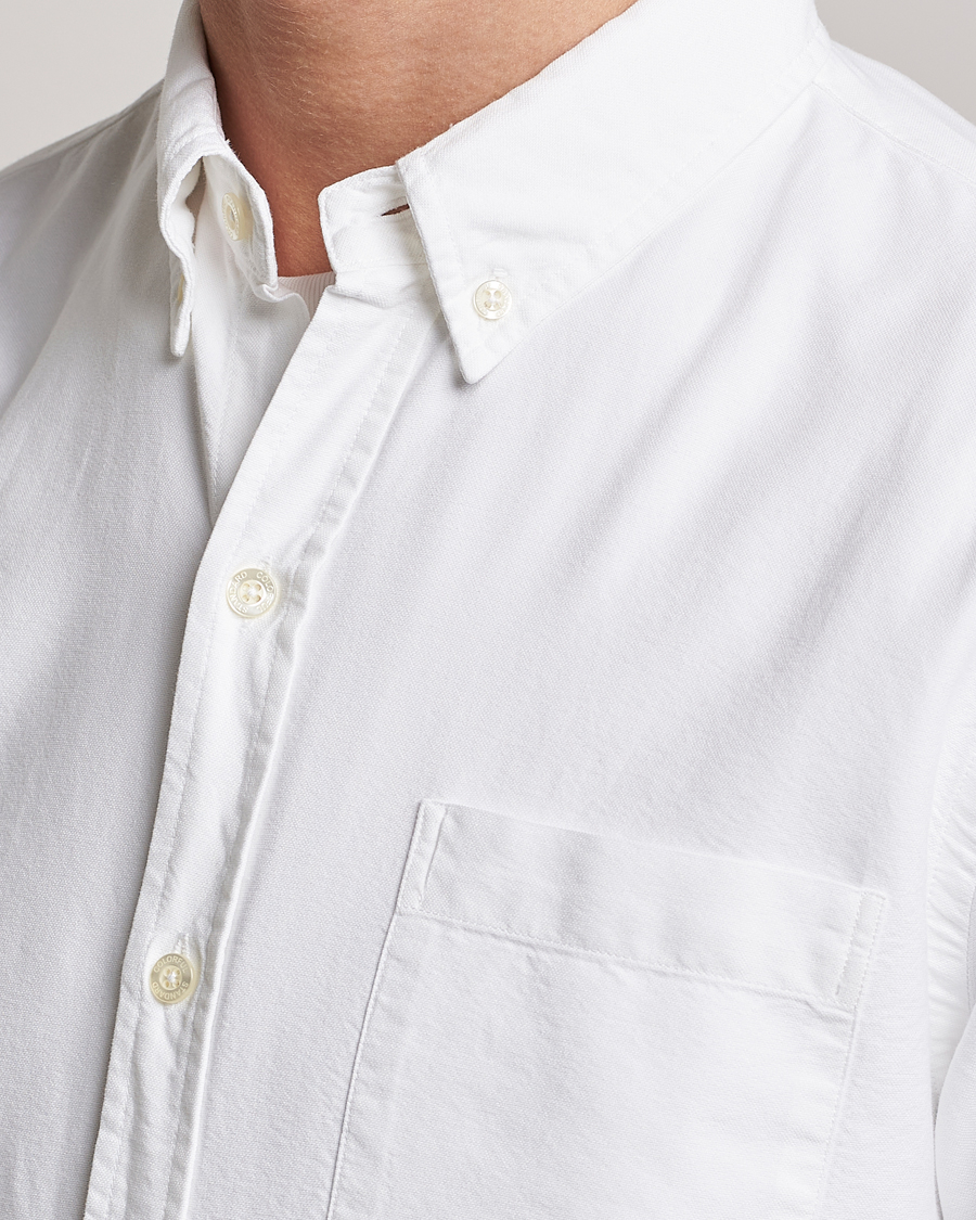 Herre | Skjorter | Colorful Standard | Classic Organic Oxford Button Down Shirt White