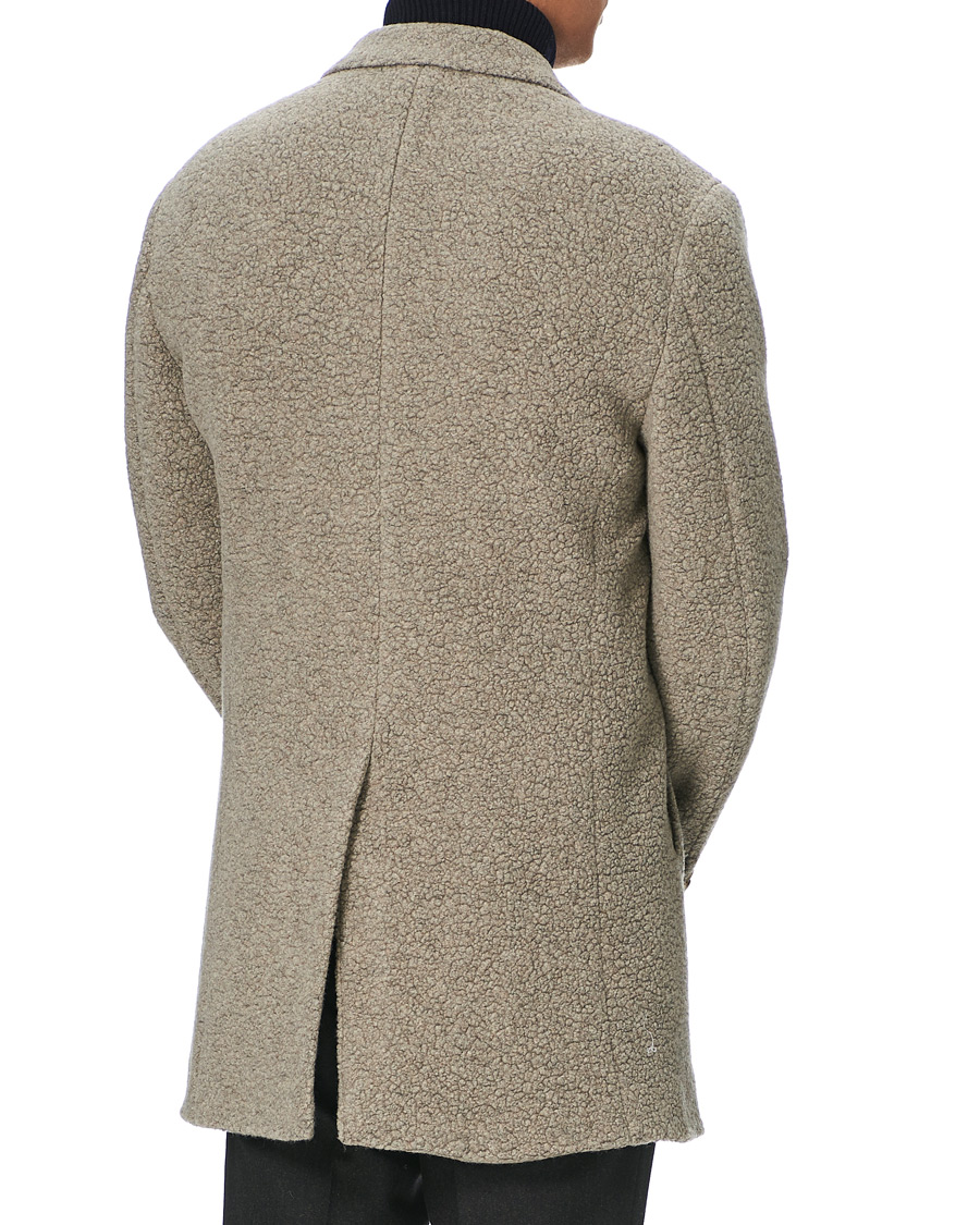 Herre | Jakker | Oscar Jacobson | Storvik Wool Terry Coat Creme