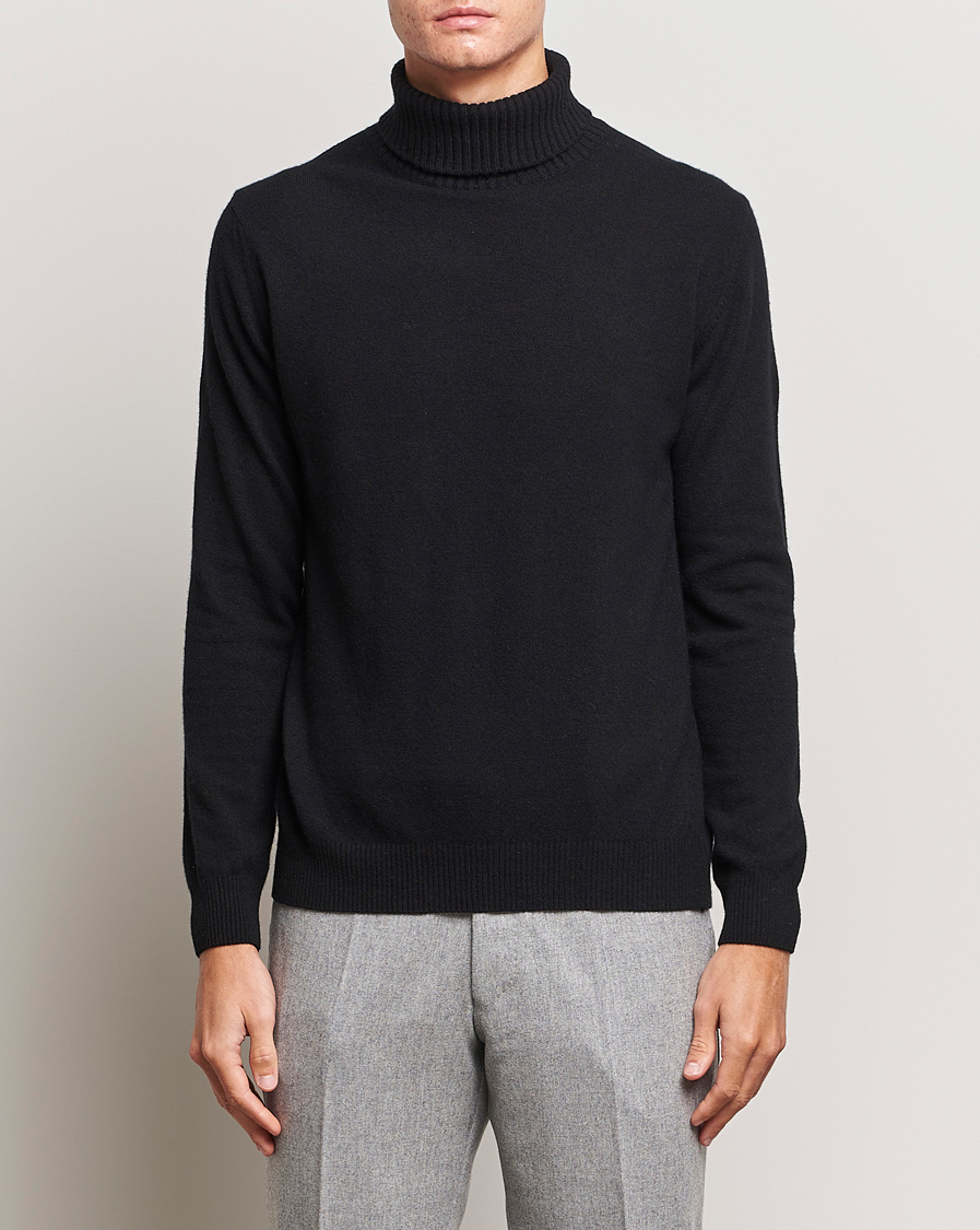 Herre |  | Oscar Jacobson | Salim Wool/Cashmere Rollneck Black