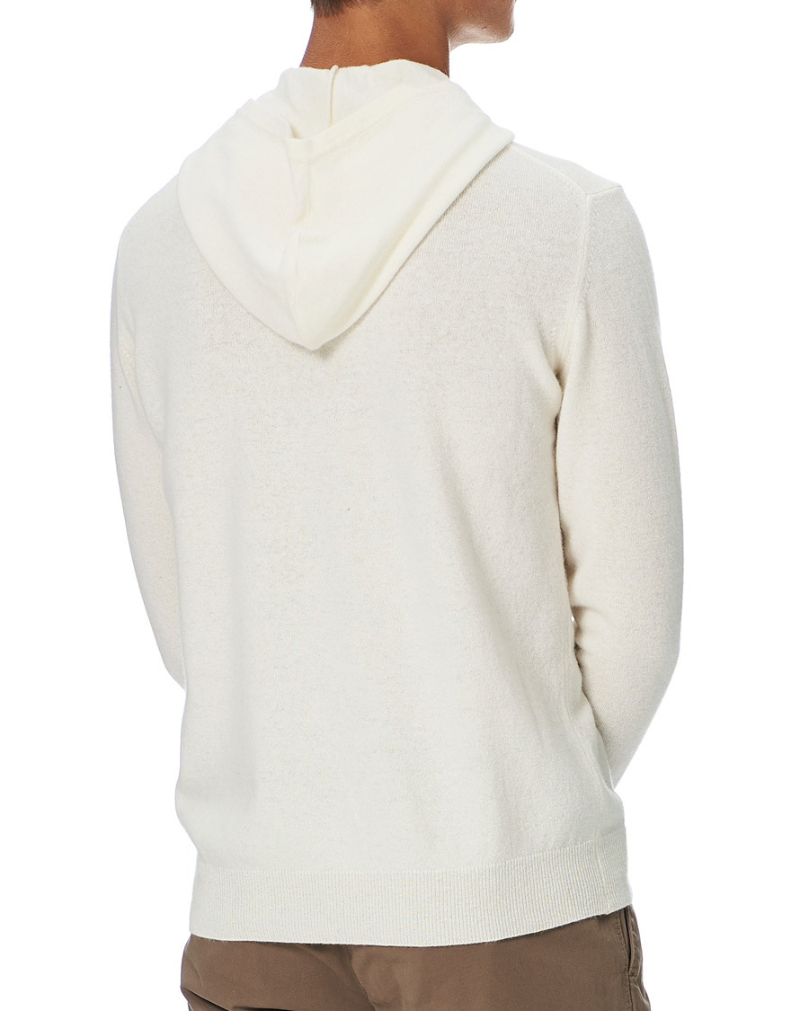 Herre | Gensere | Oscar Jacobson | Pascal Wool/Cashmere Hoodie Creme