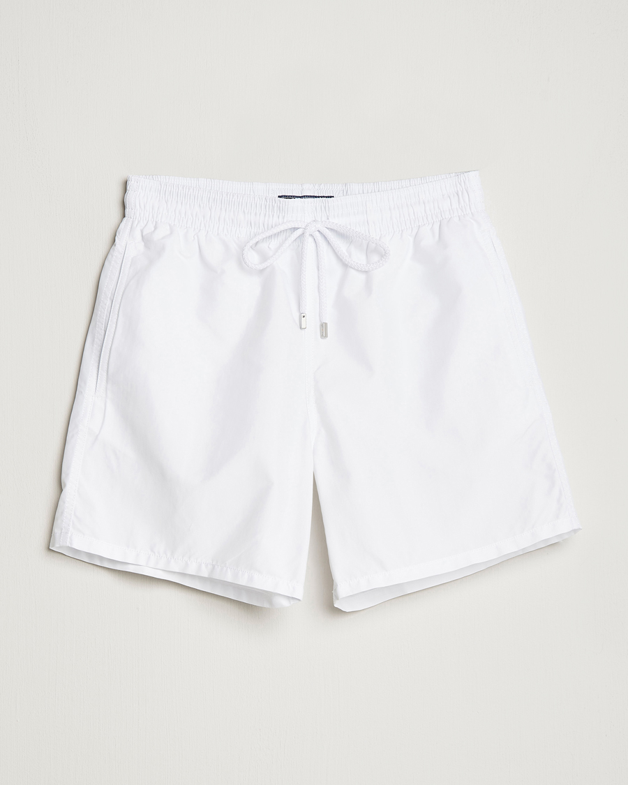 Herre | Badeshorts | Vilebrequin | Moorea Swimshorts Blanc