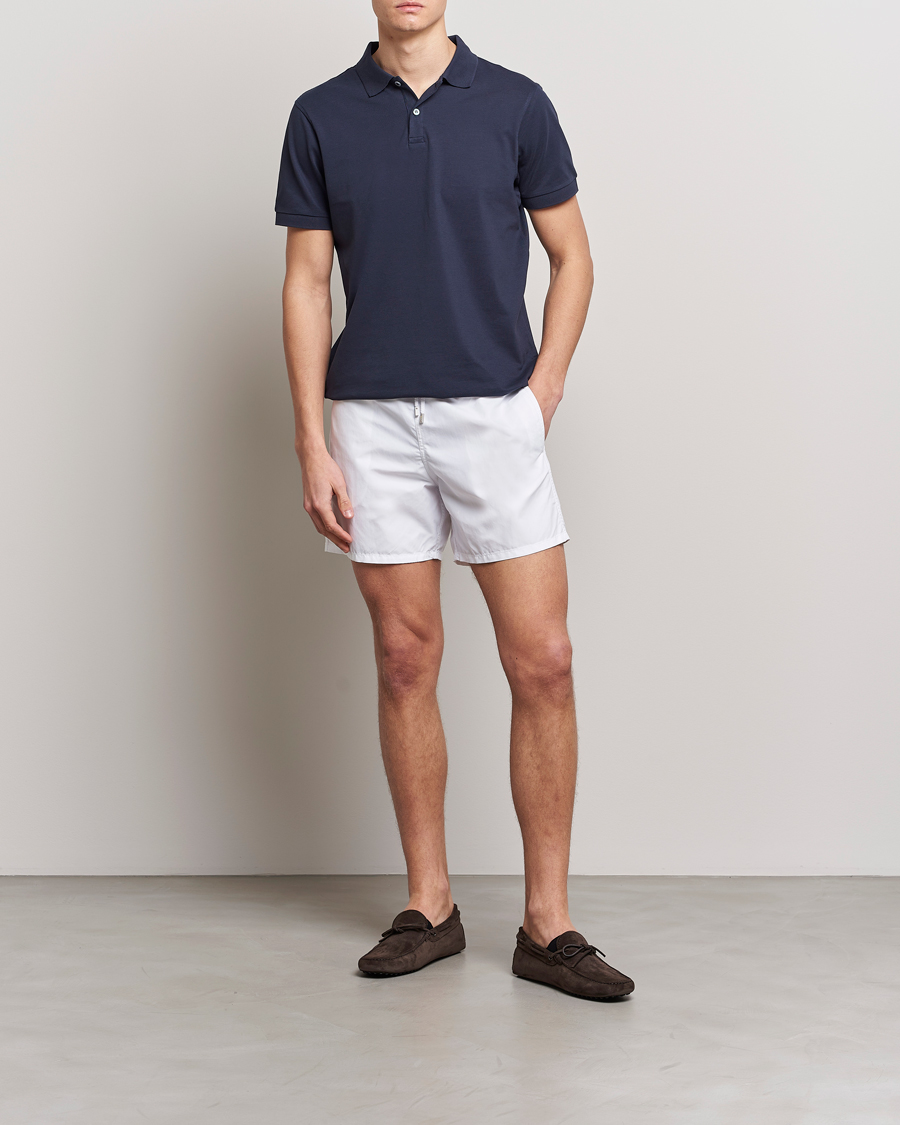 Herre | Badeshorts | Vilebrequin | Moorea Swimshorts Blanc