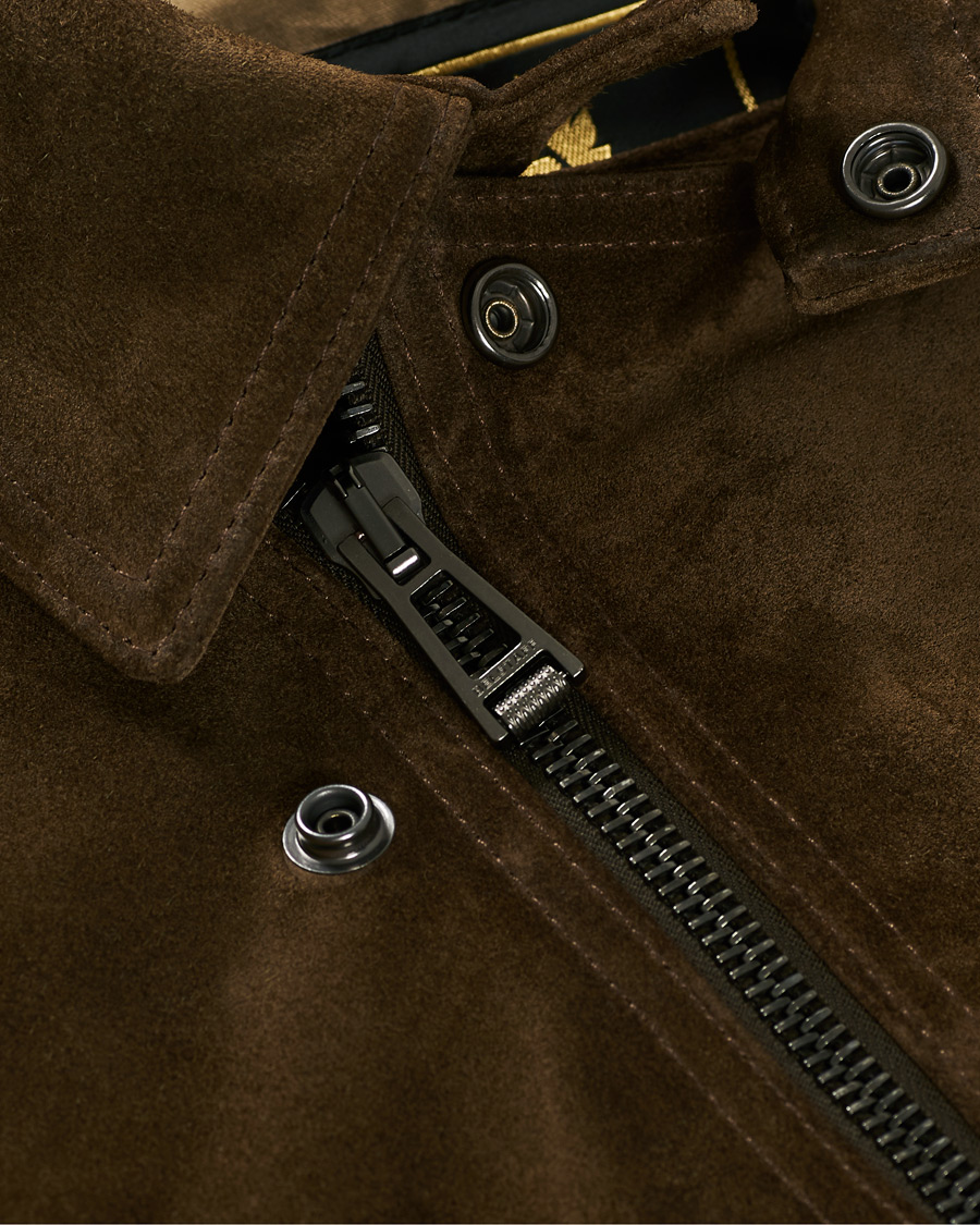 Herre | Jakker | Belstaff | Charlie Suede Jacket Windsor Moss