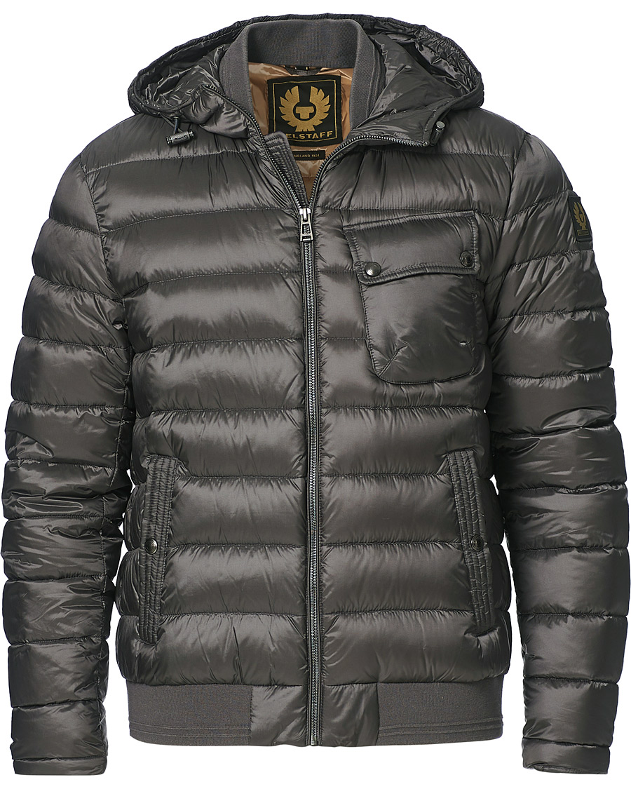 Herre | Jakker | Belstaff | Streamline Down Jacket Granite Grey