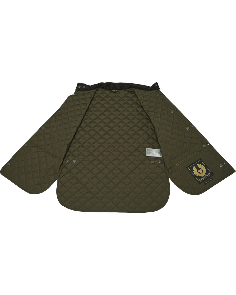 Herre | Vester | Belstaff | Waistcoat Quilted Faded Olive