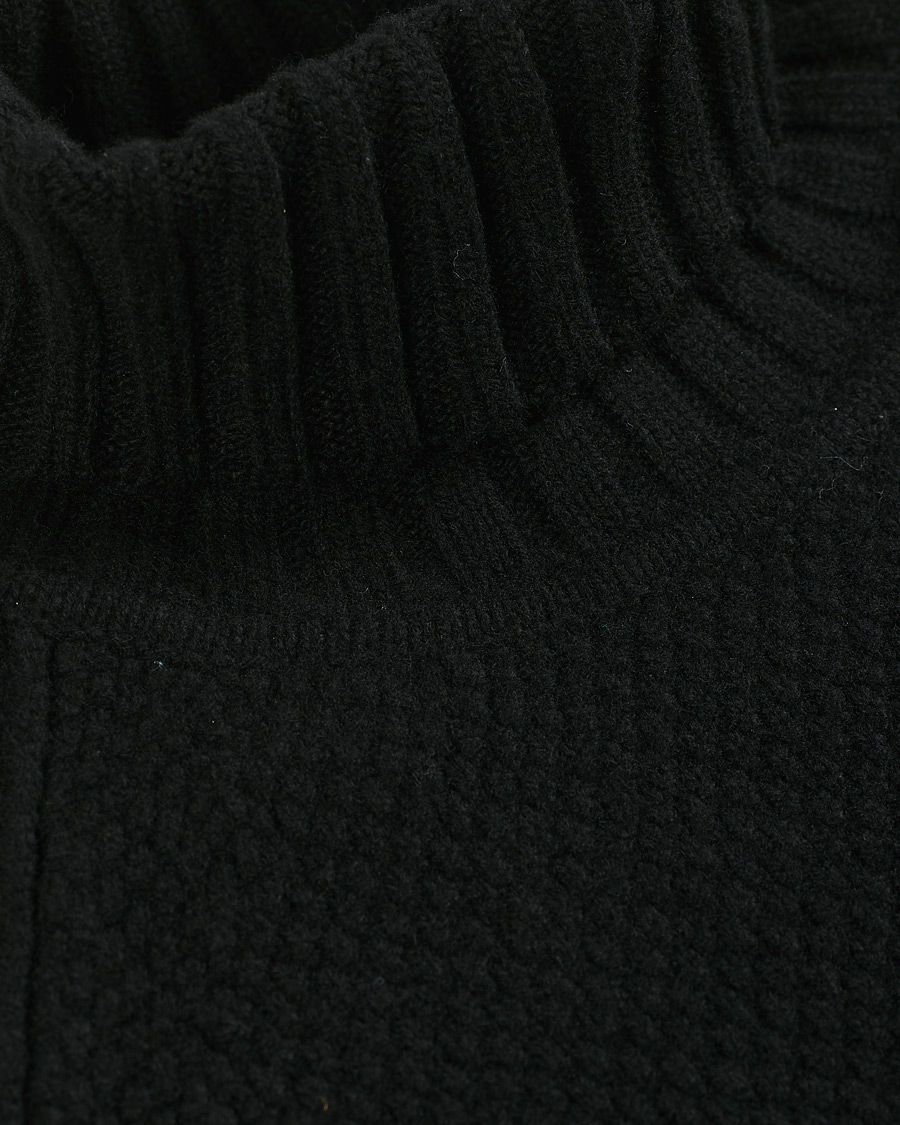 Herre | Gensere | Belstaff | Marine Knitted Rollneck Black