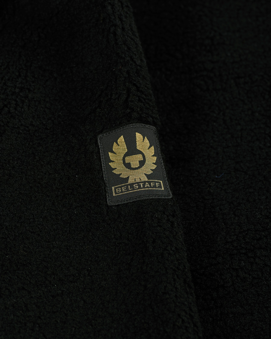 Herre | Gensere | Belstaff | Herne Full Zip Pile Fleece Black
