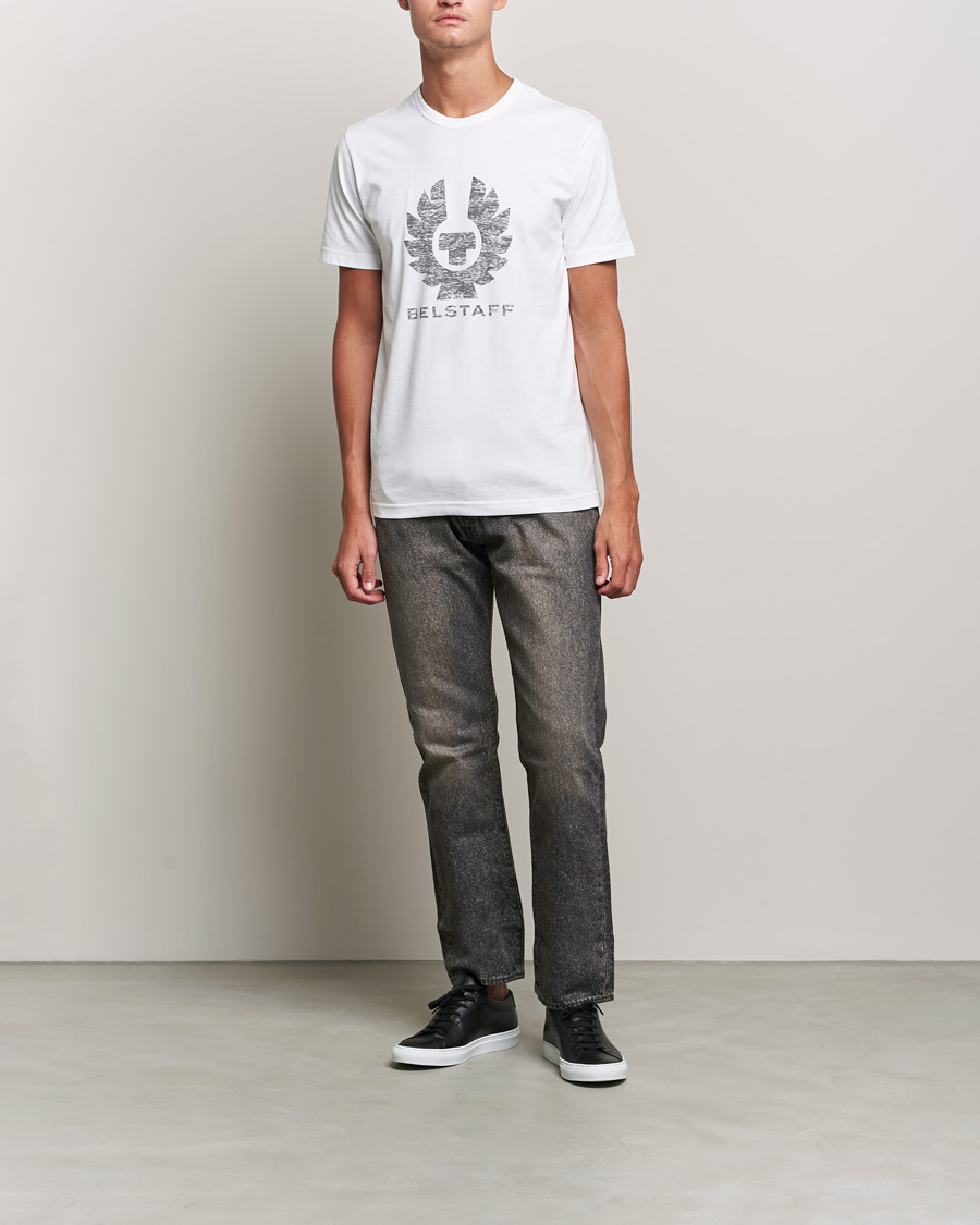 Herre | T-Shirts | Belstaff | Coteland Logo Crew Neck Tee White