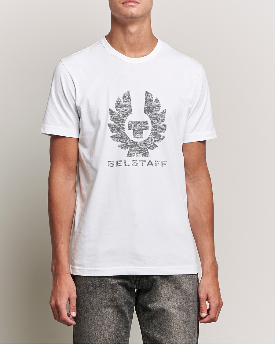 Herre | Belstaff | Belstaff | Coteland Logo Crew Neck Tee White