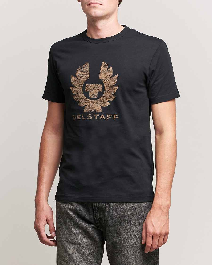 Herre | T-Shirts | Belstaff | Coteland Logo Crew Neck Tee Black
