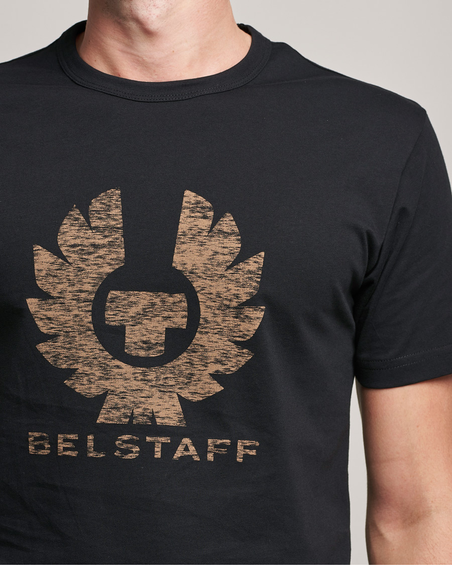 Herre | T-Shirts | Belstaff | Coteland Logo Crew Neck Tee Black