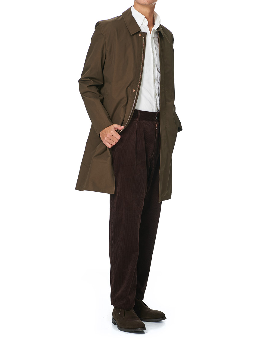 Herre | Bukser | Private White V.C. | Pocket Corduroy Trousers Chocolate