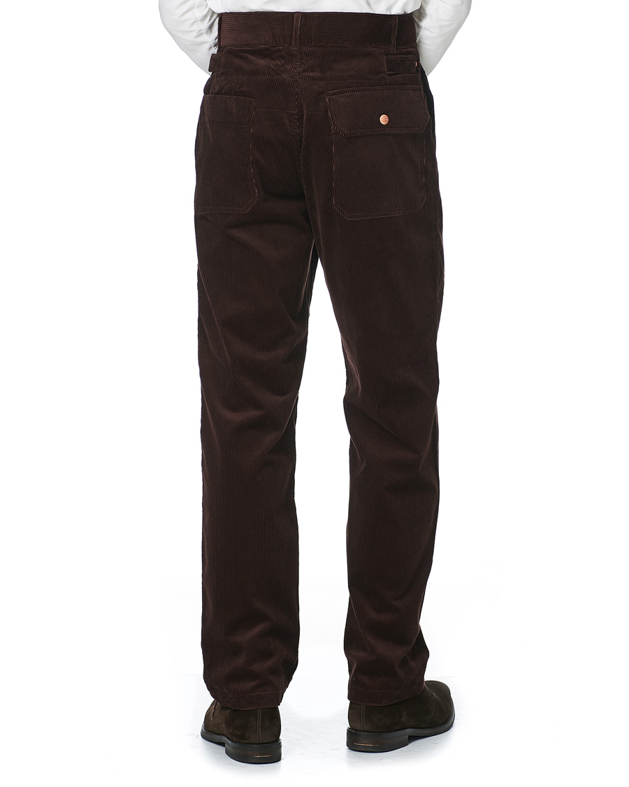 Herre | Bukser | Private White V.C. | Pocket Corduroy Trousers Chocolate