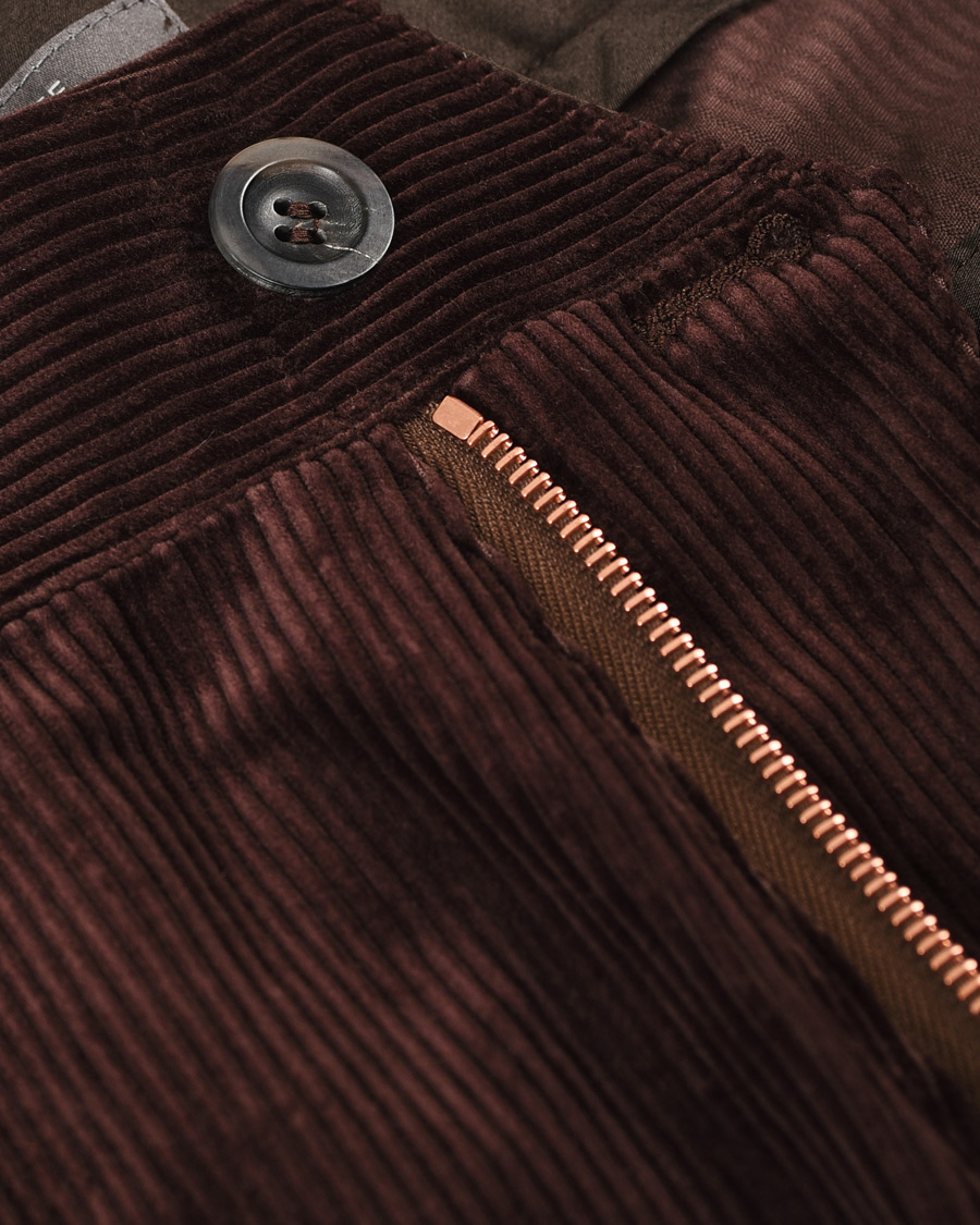 Herre | Bukser | Private White V.C. | Pocket Corduroy Trousers Chocolate