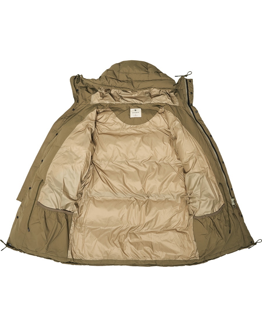 Herre | Jakker | Snow Peak | Recycled Nylon Ripstop Down Coat Beige