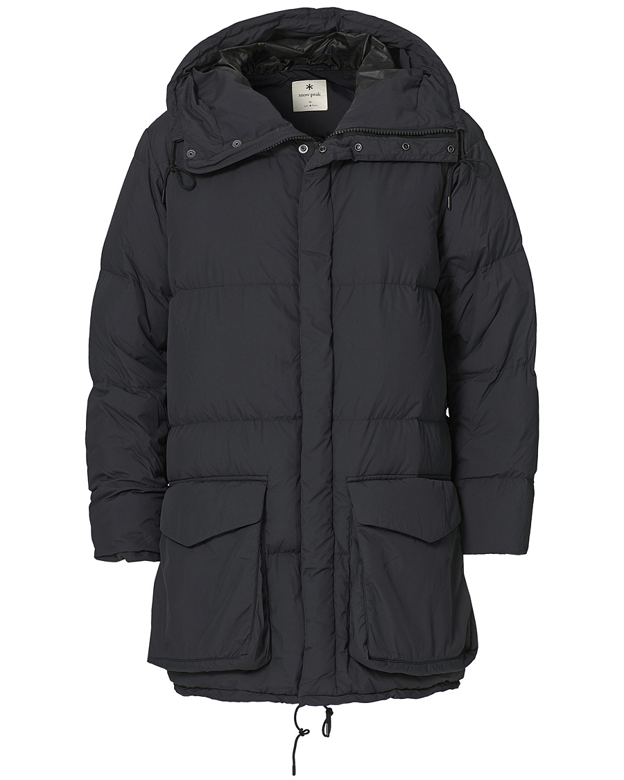 Herre | Jakker | Snow Peak | Recycled Nylon Ripstop Down Coat Black