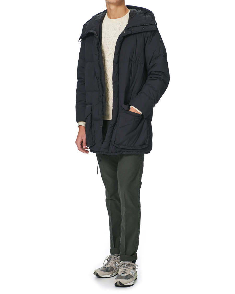Herre | Jakker | Snow Peak | Recycled Nylon Ripstop Down Coat Black