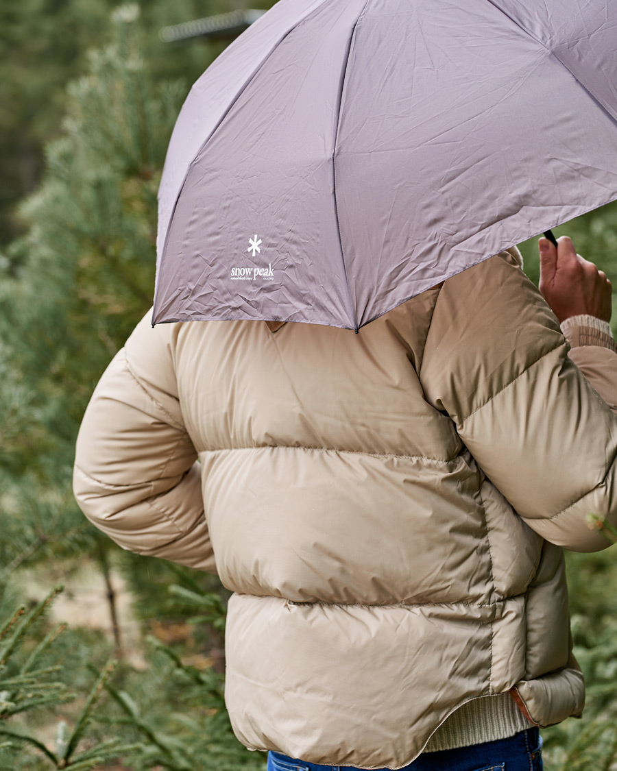 Herre | Til den som elsker naturen | Snow Peak | Ultra Light Umbrella Grey