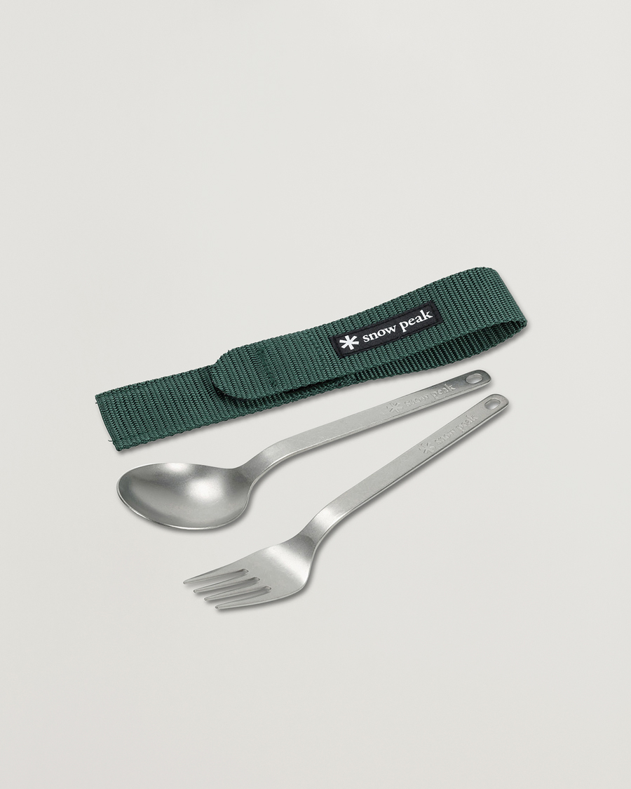 Herre |  | Snow Peak | Fork & Spoon Set Titanium