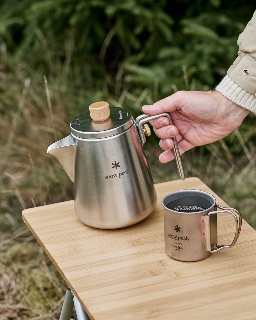 Herre | Campingutstyr | Snow Peak | Field Barista Kettle Stainless Steel