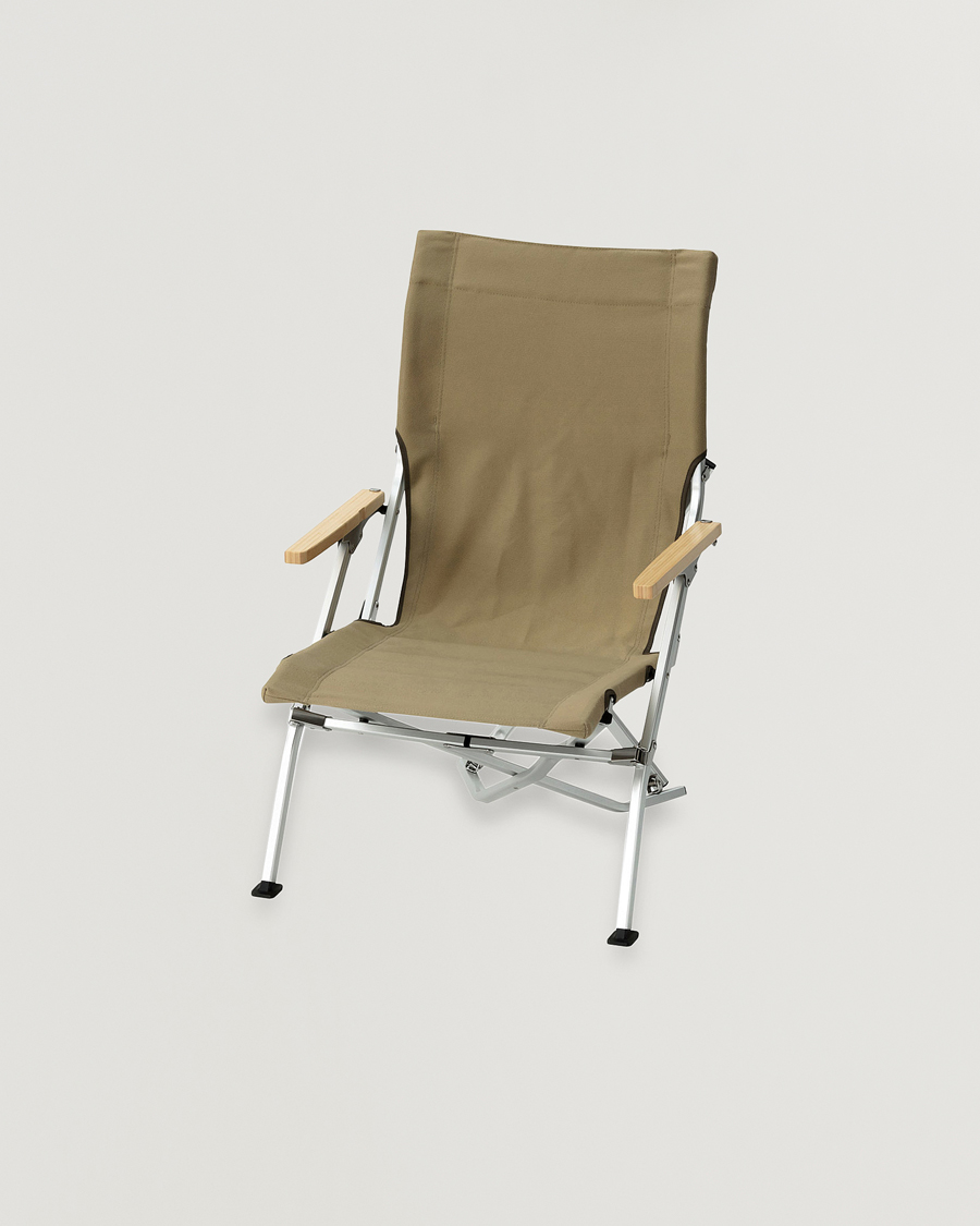 Herre | Outdoor living | Snow Peak | Low Beach Chair Khaki