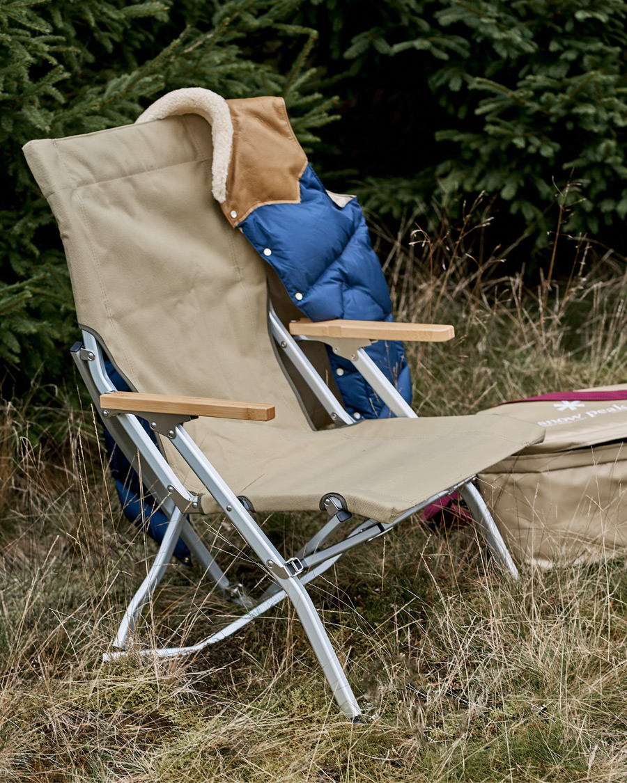 Herre | Campingutstyr | Snow Peak | Low Beach Chair Khaki