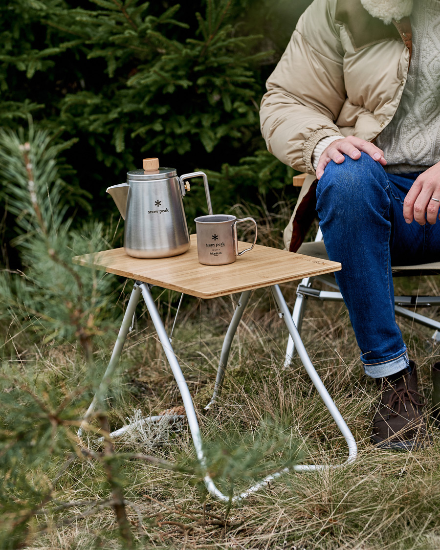 Herre | Campingutstyr | Snow Peak | Foldable My Table Bamboo