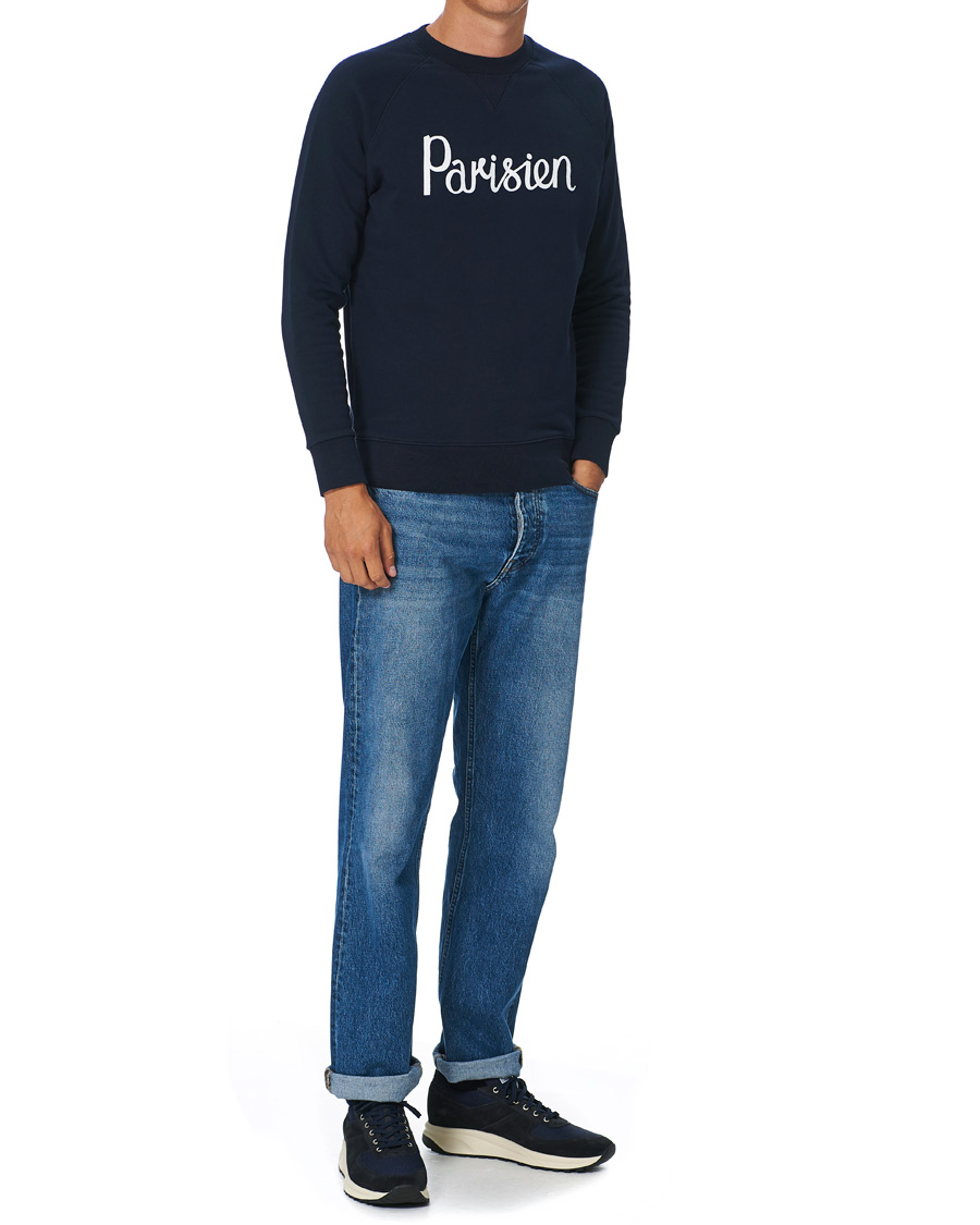 Herre | Gensere | Maison Kitsuné | Parisien Sweatshirt Navy